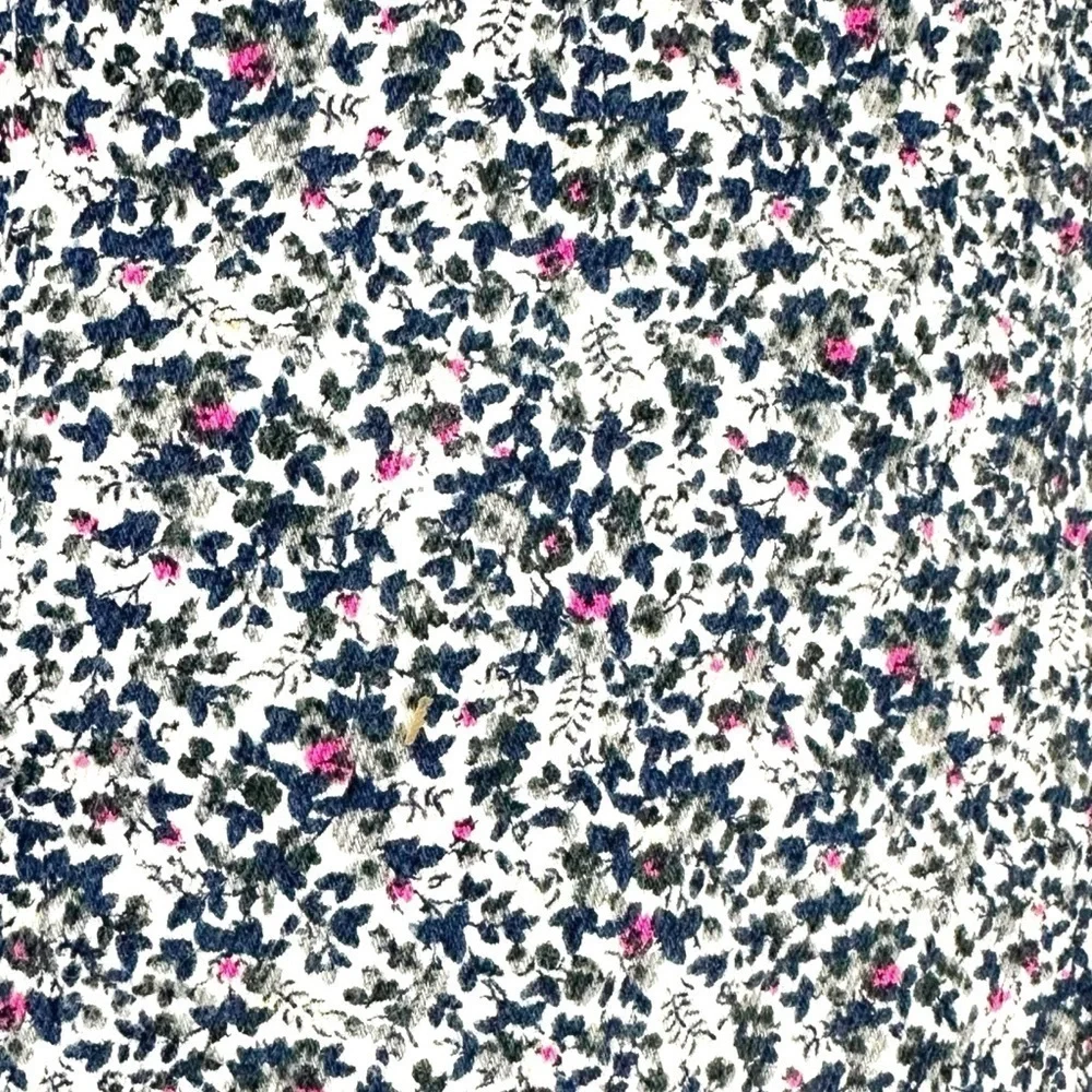 J. Crew Liberty London Floral Denim Stretch Shorts Size 10 44076